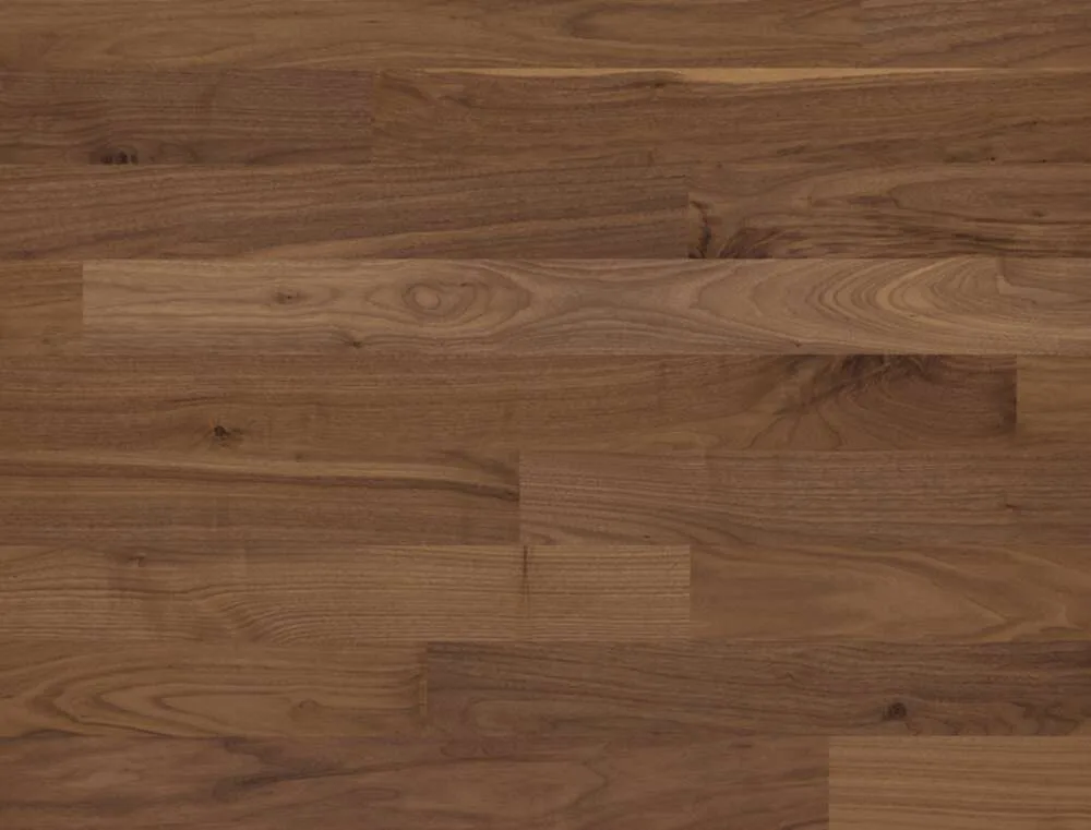 Cleverpark 1250 Walnut am. Nature — 2-layer parquet