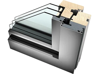 Chaleur du bois, résistance aluminium