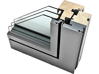 Fereastră LEMN-ALUMINIU HF310 Studio