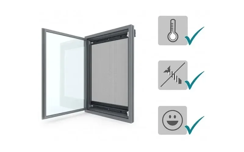 exterior roller shutter for shading big