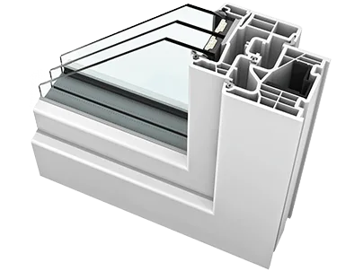 Fereastră PVC KF310 Home Soft