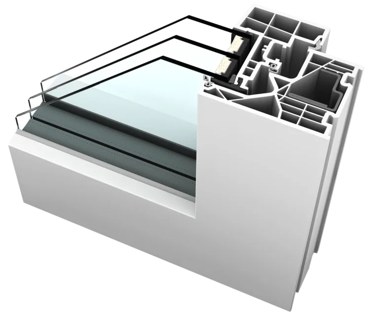 Fereastră PVC KF320 Studio