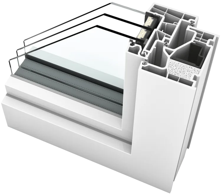 Fereastră PVC KF510 Home Pure