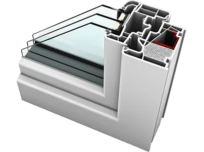 Fereastră PVC KF410 Home Soft