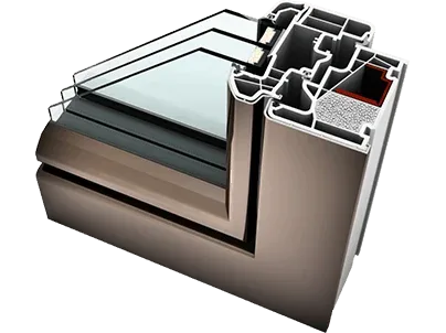 Fereastră PVC-ALUMINIU KF410 Ambiente