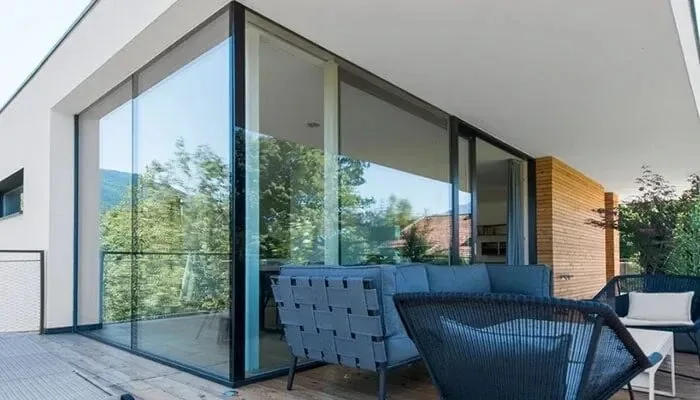 Porte alzante-scorrevoli per terrazza