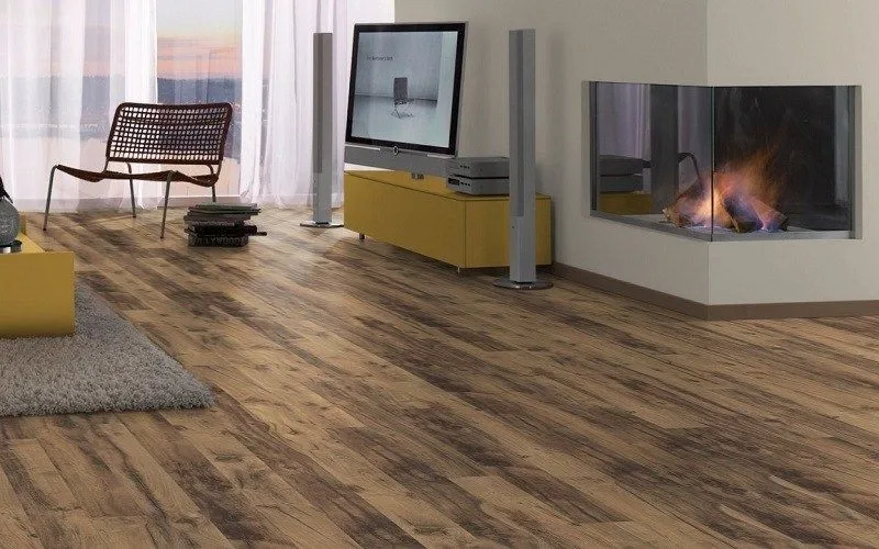 Parquet stratificato con riscaldamento a pavimento