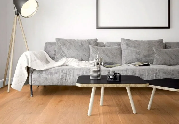 Posa parquet stratificato su riscaldamento a pavimento