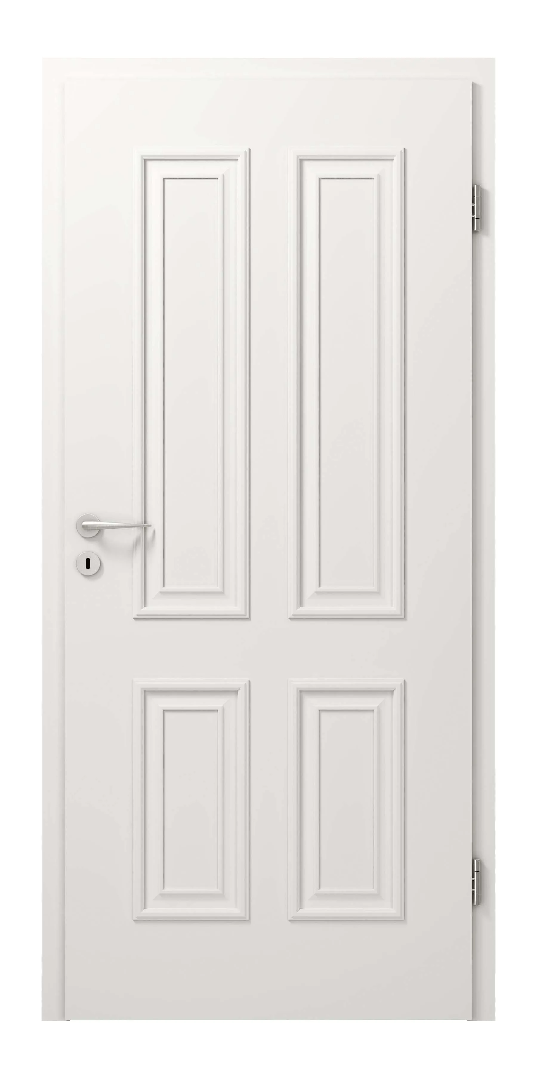 Ușă albă de interior Landhaus 40