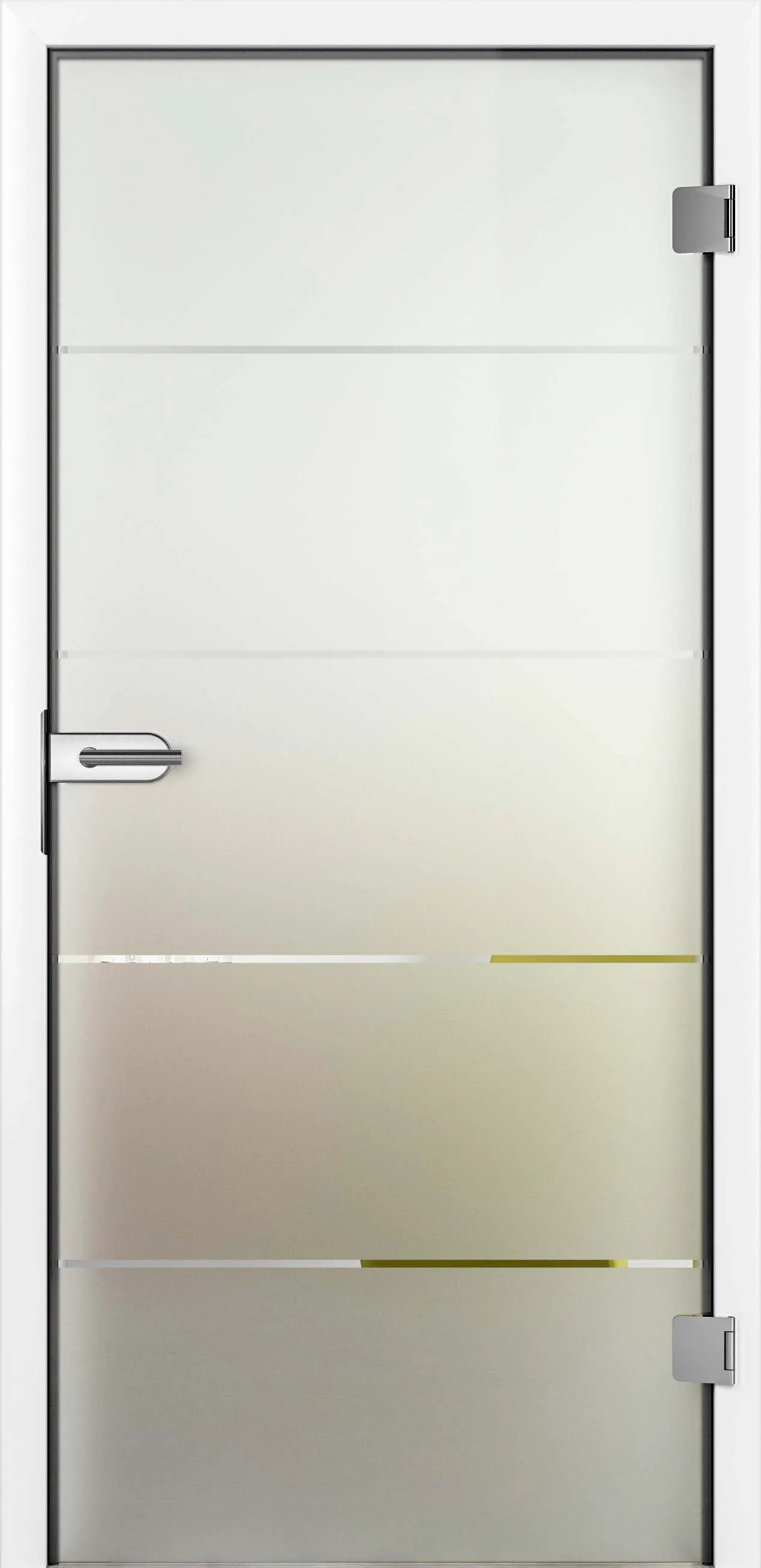 Ușă din sticlă Signum Satin 15 10 clar siebdruck