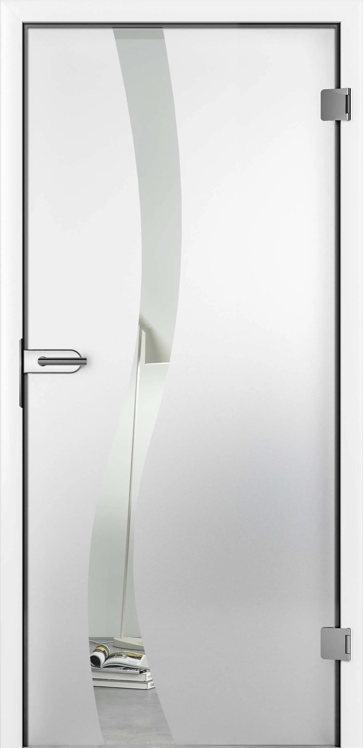 Ușă din sticlă Signum Satin 51