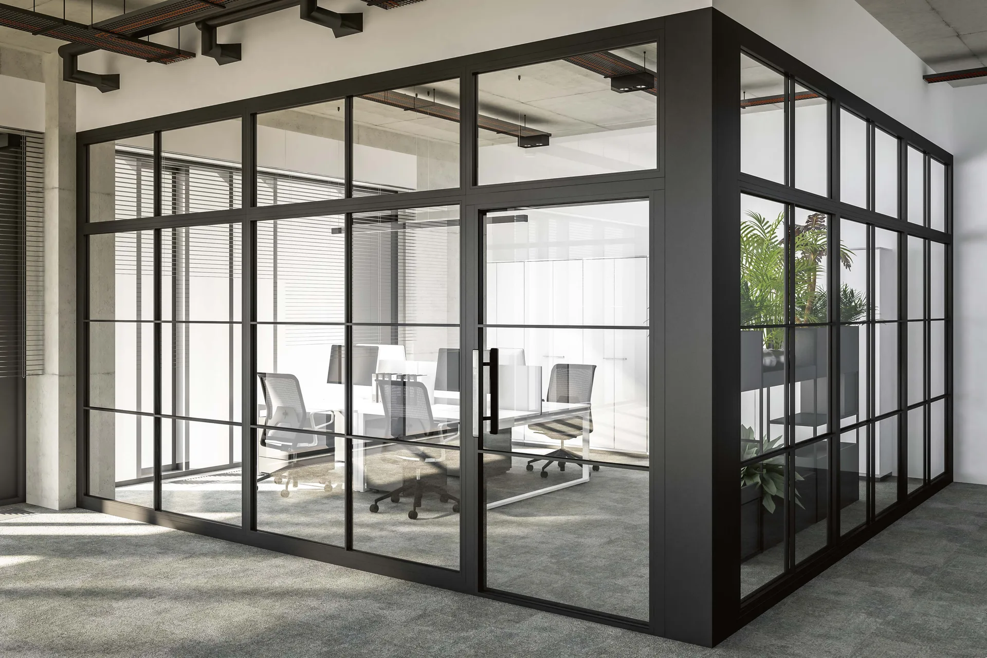 Steel Loft Door