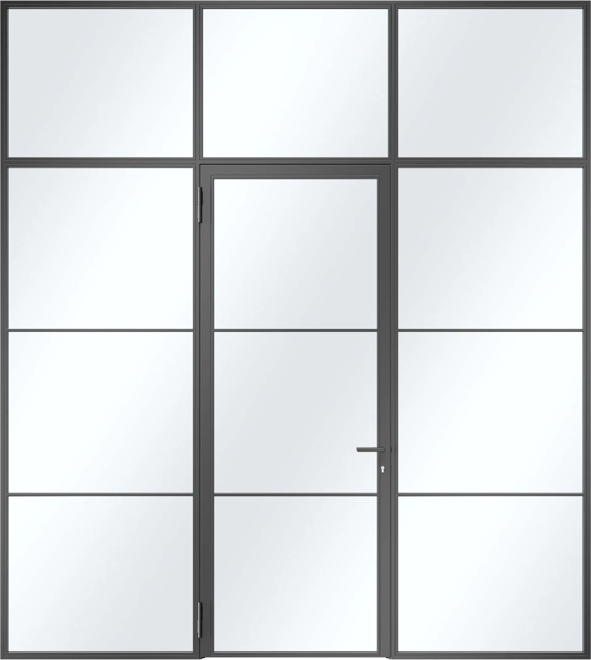 Stahl-Loft stahl_loft_drehtuer_1flg_seitenteil_oberlicht_slim_freisteller