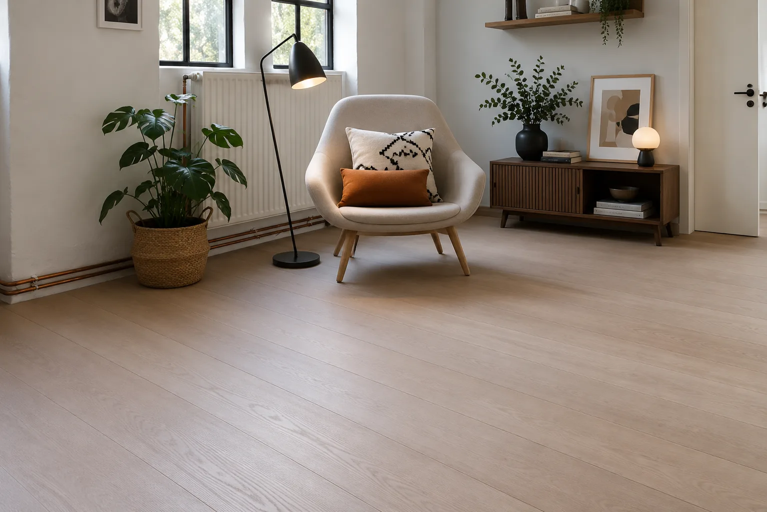Consulting, installation and maintenance services for engineered parquet