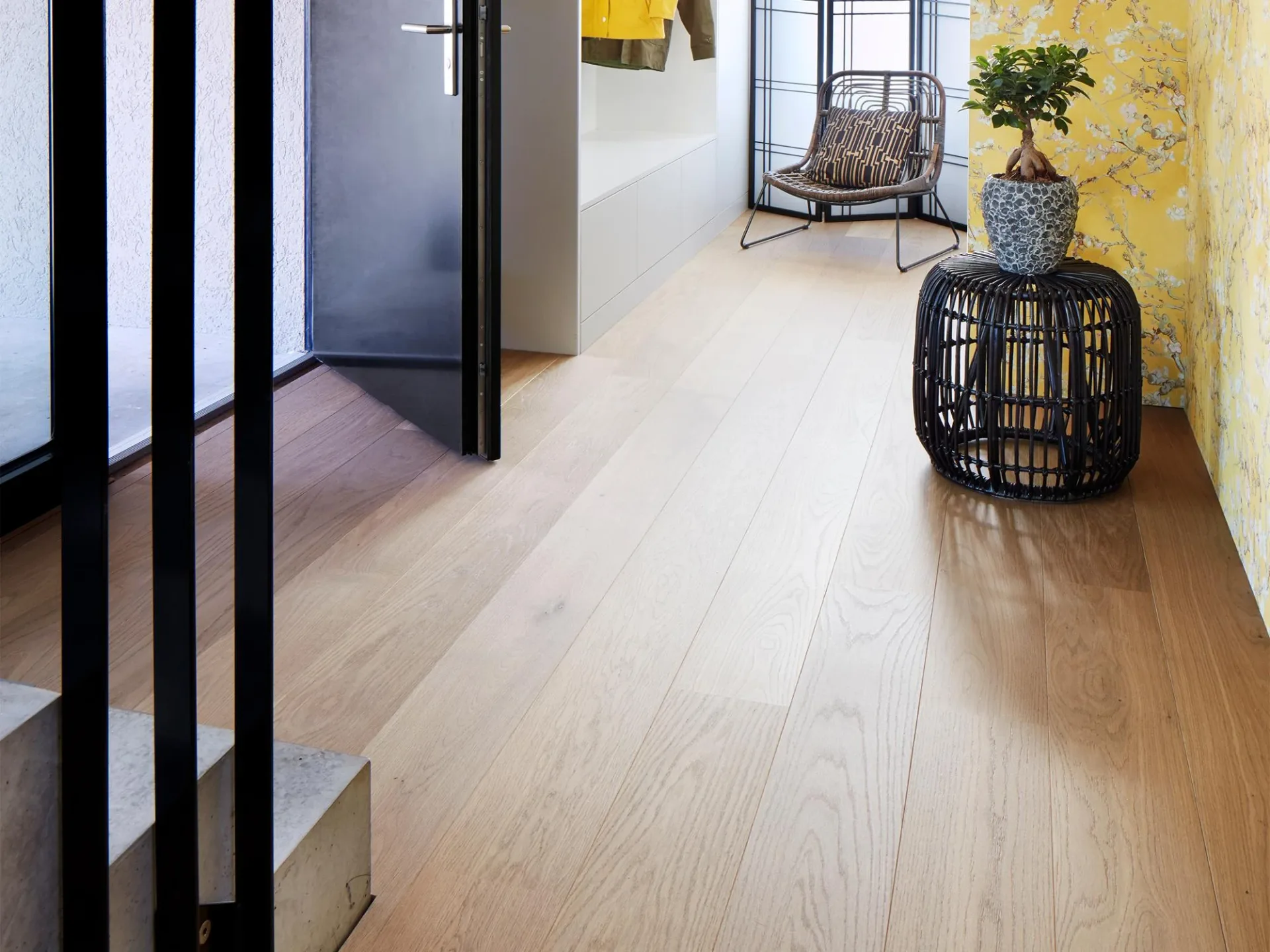 Villapark Oak slightly smoked Crema — 2-layer parquet 7