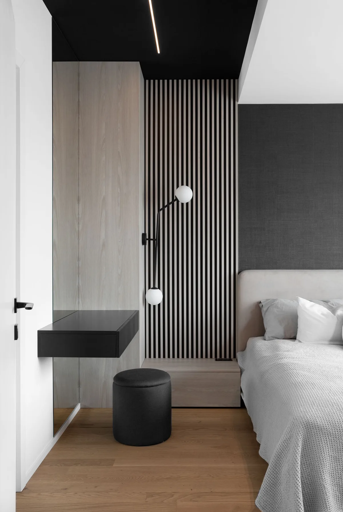 Casa Mădălinei S. din Voluntari — 125 mp de parchet Bauwerk Cleverpark Mandorla, inclusiv pe trepte