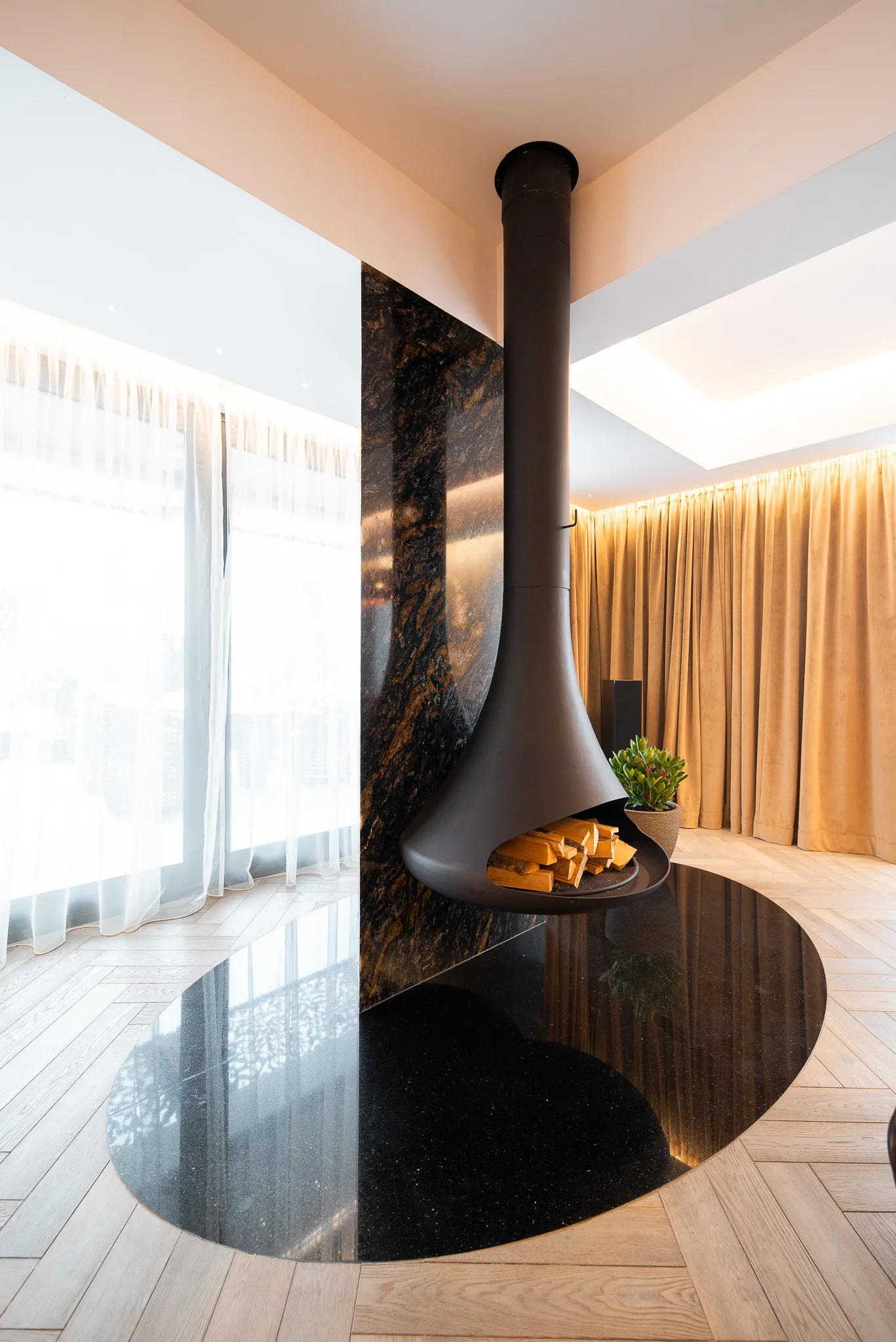 penthouse premium în București cu terasă amenajată și finisaje moderne