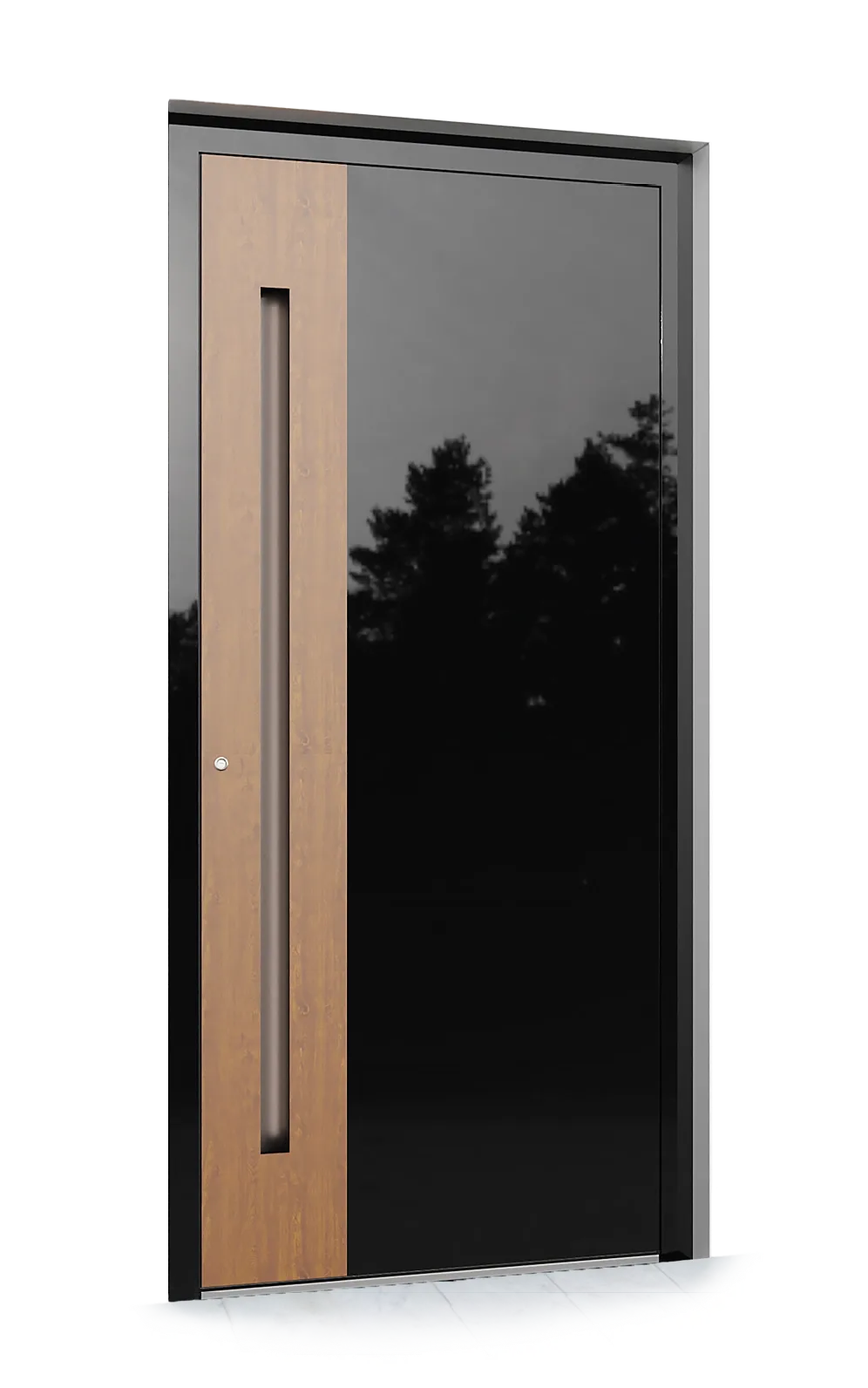 Aluminium exterior doors