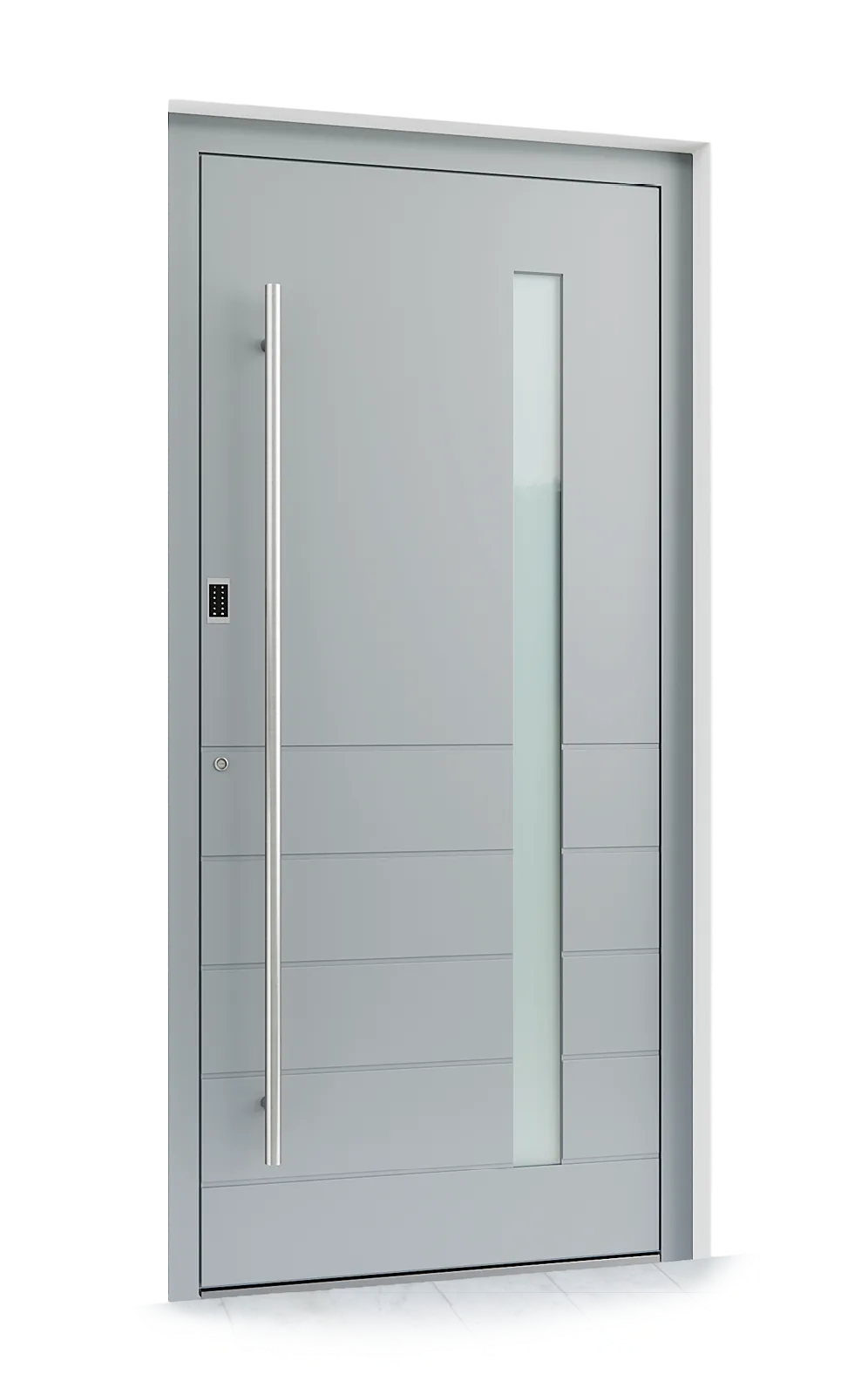 Ușă exterior aluminiu L100 — Aluminiu 2