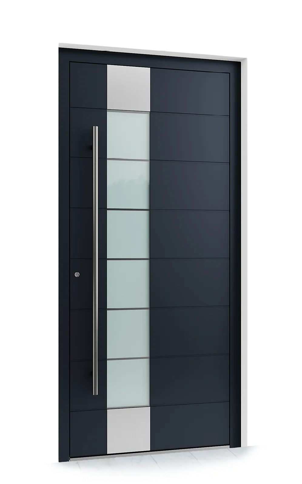 Ușă exterior aluminiu L120 — Aluminiu 2