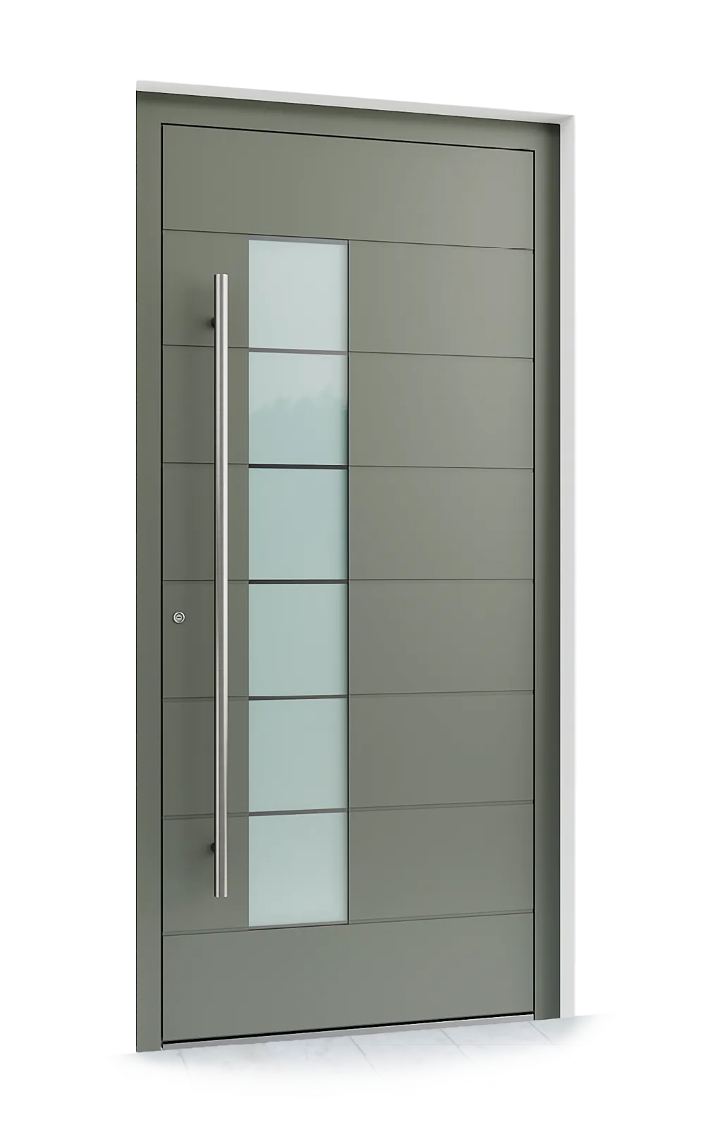 Ușă exterior aluminiu L123 — Aluminiu 3