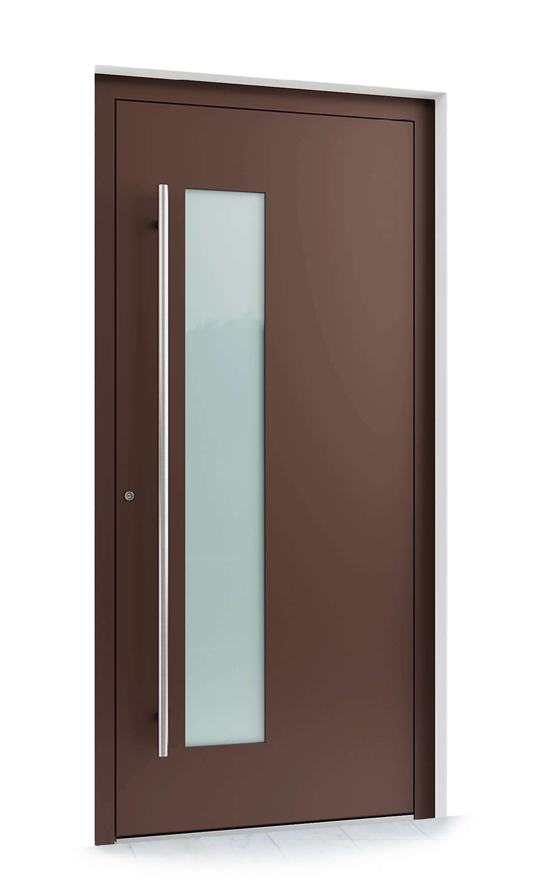 Ușă exterior aluminiu Thiral L124 — product render