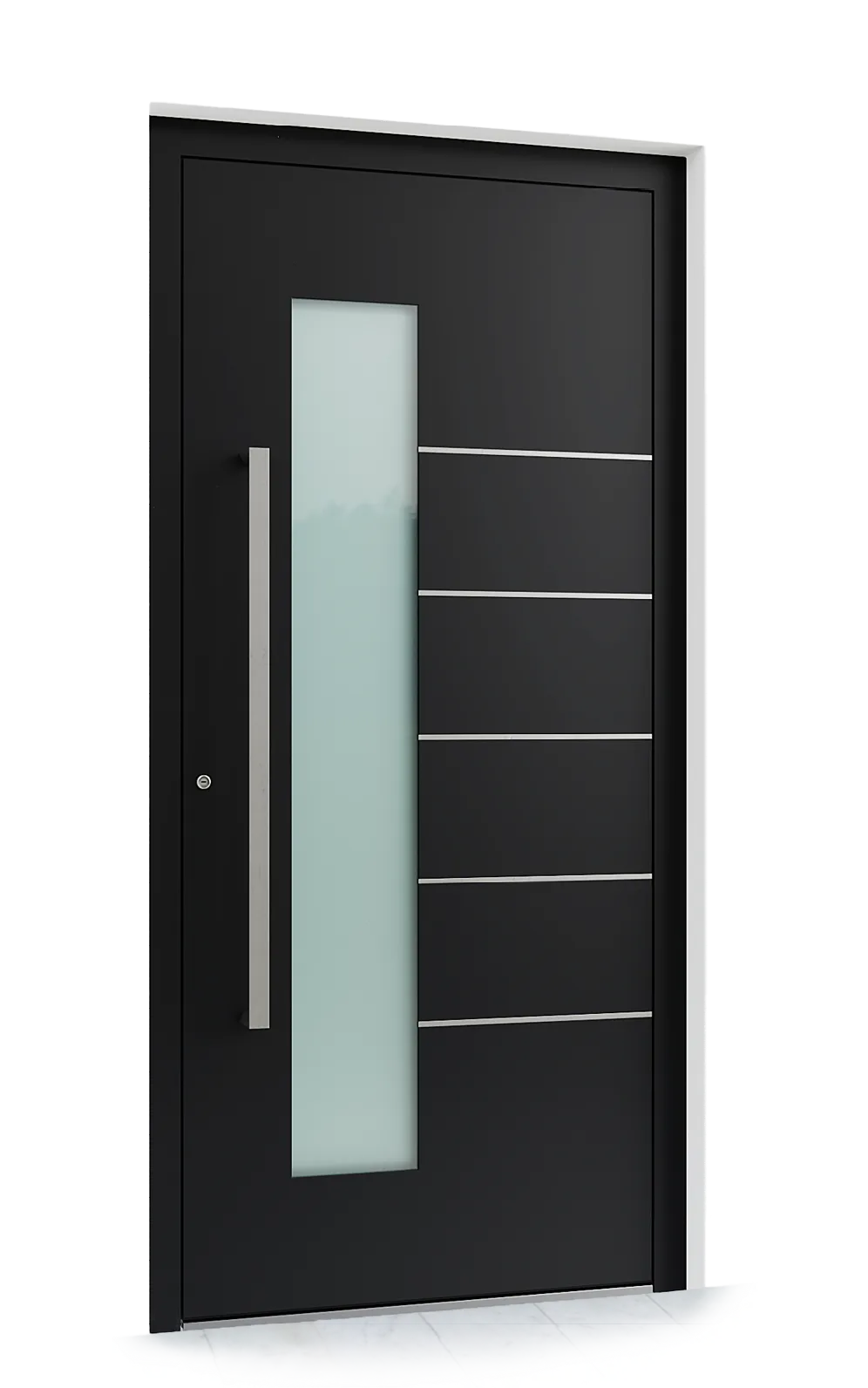 Ușă exterior aluminiu L126-5 — Aluminiu 3