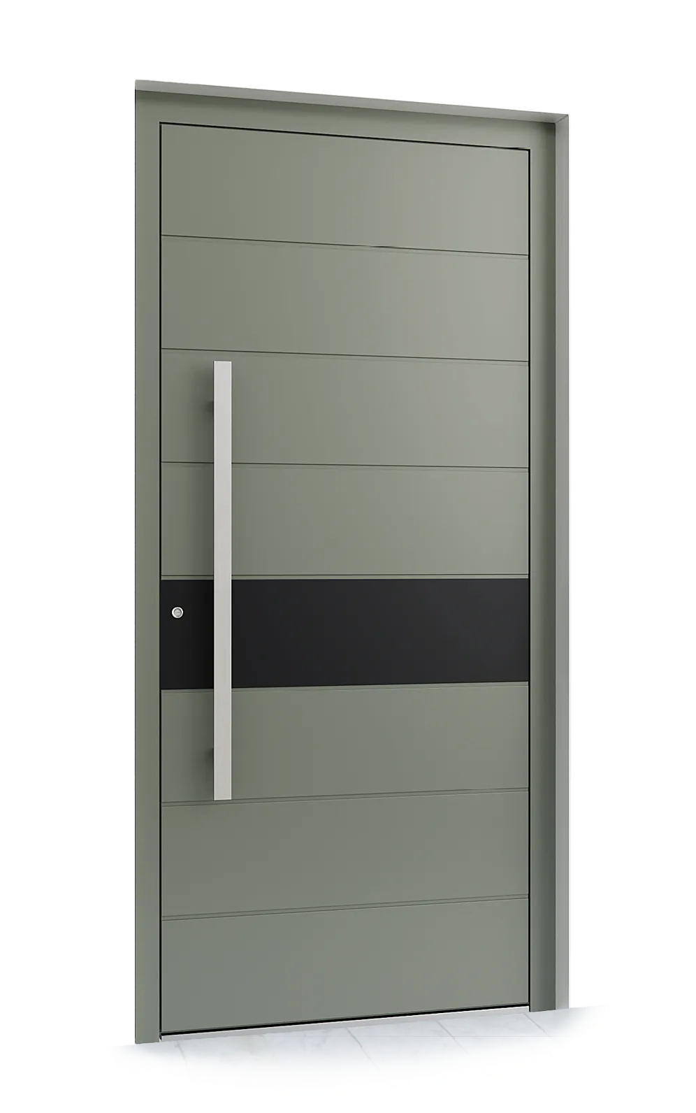 Ușă exterior aluminiu L311 — Aluminiu 4
