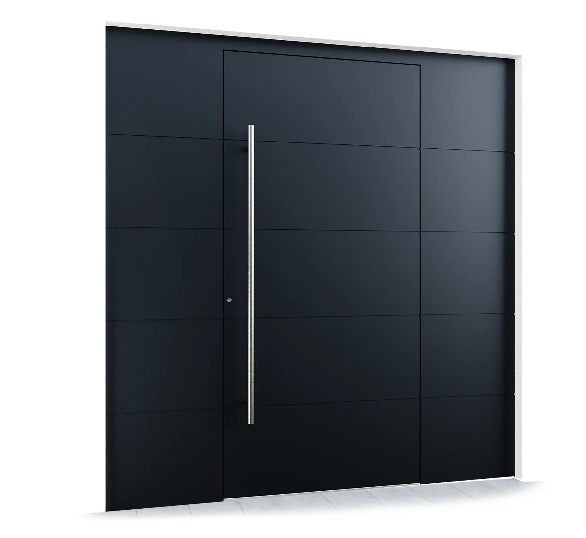 Ușă exterior aluminiu Thiral L511 — product render
