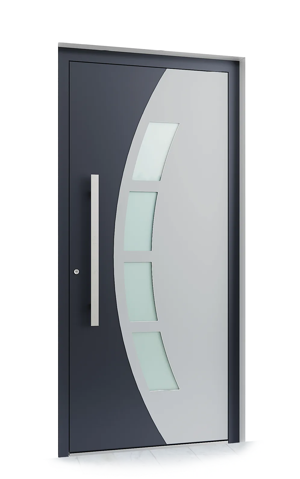Ușă exterior aluminiu L543-2 — Aluminiu