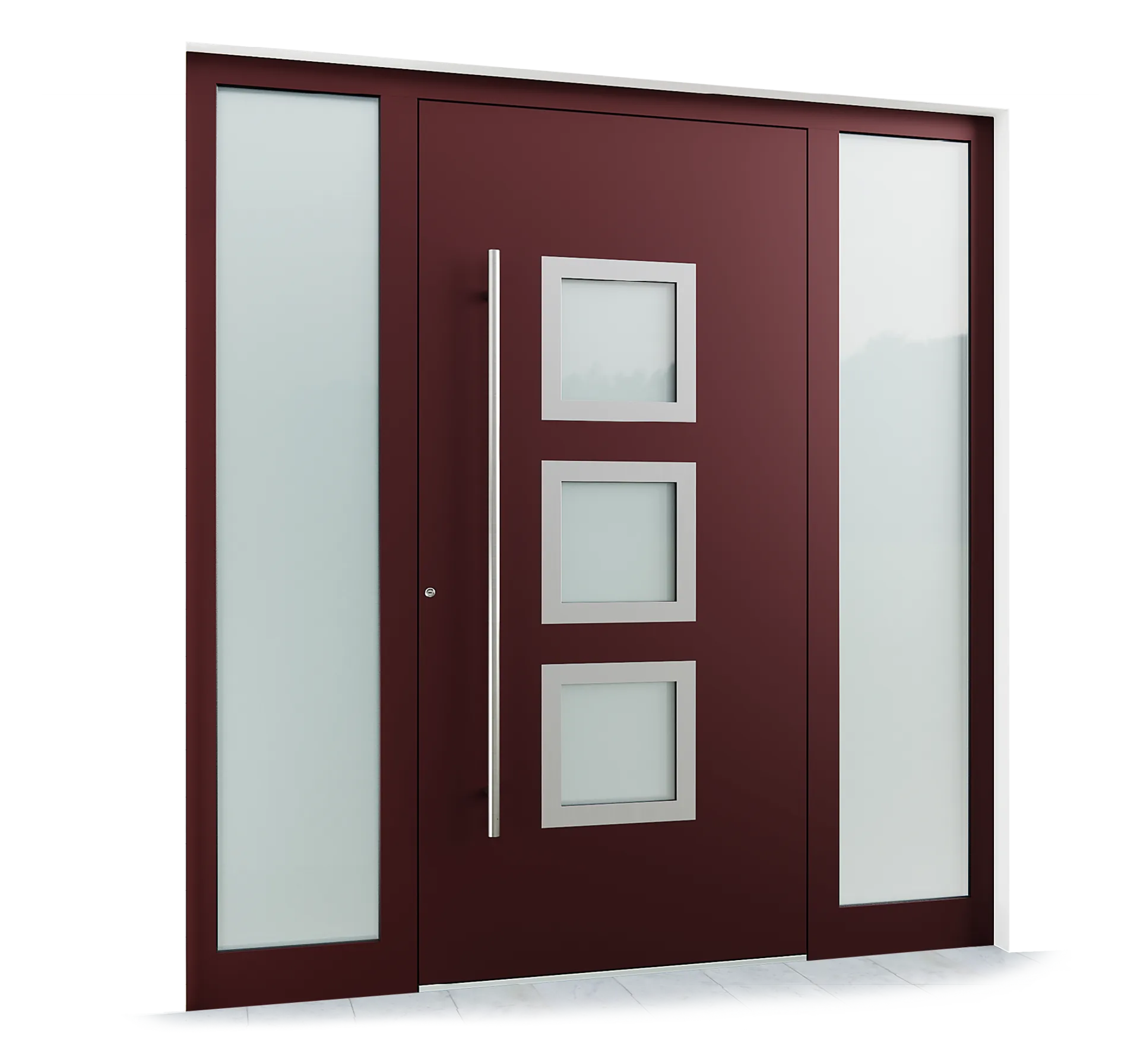 Ușă exterior aluminiu Thiral L547 — product render