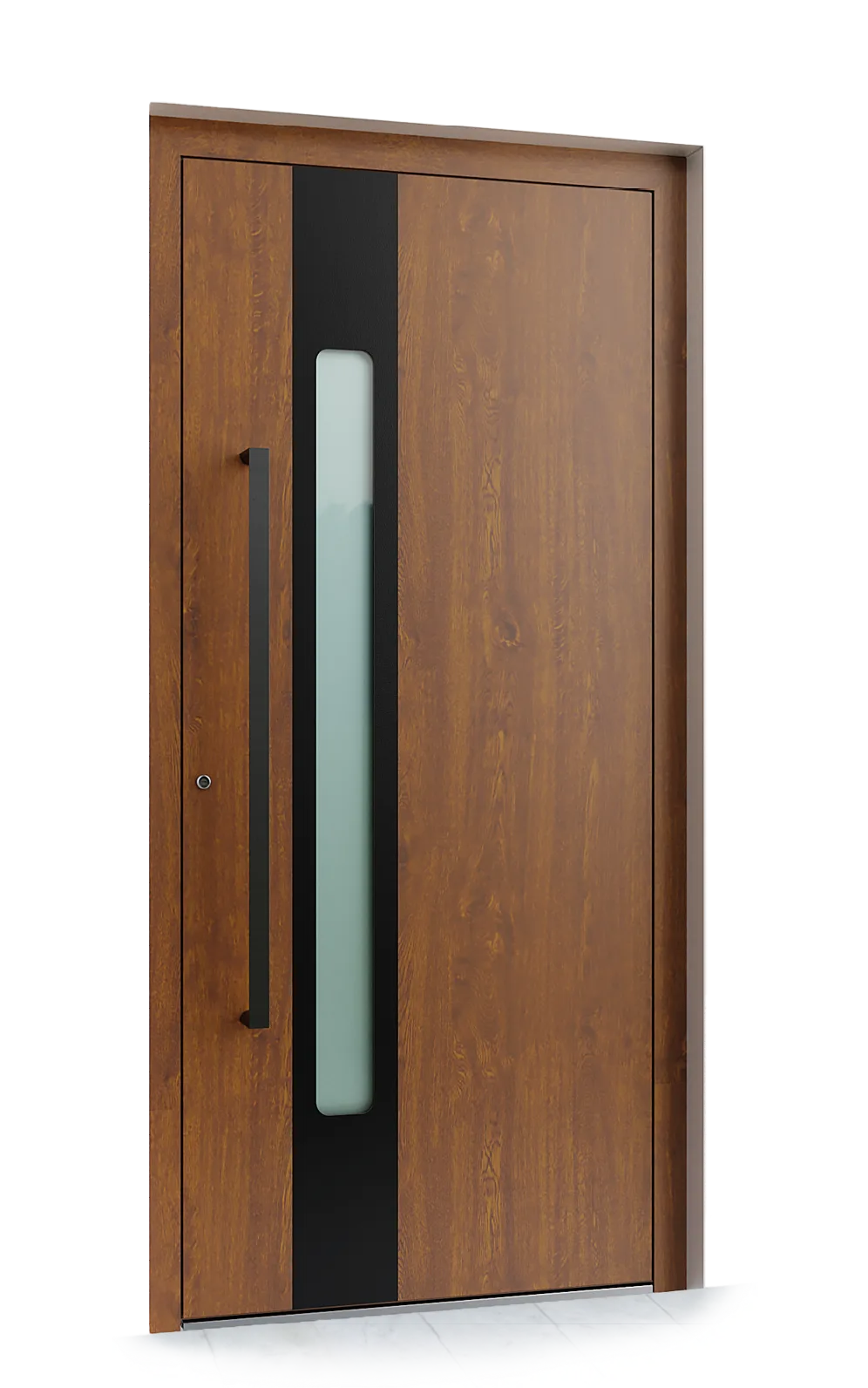 Ușă exterior aluminiu L554-3 — Aluminiu