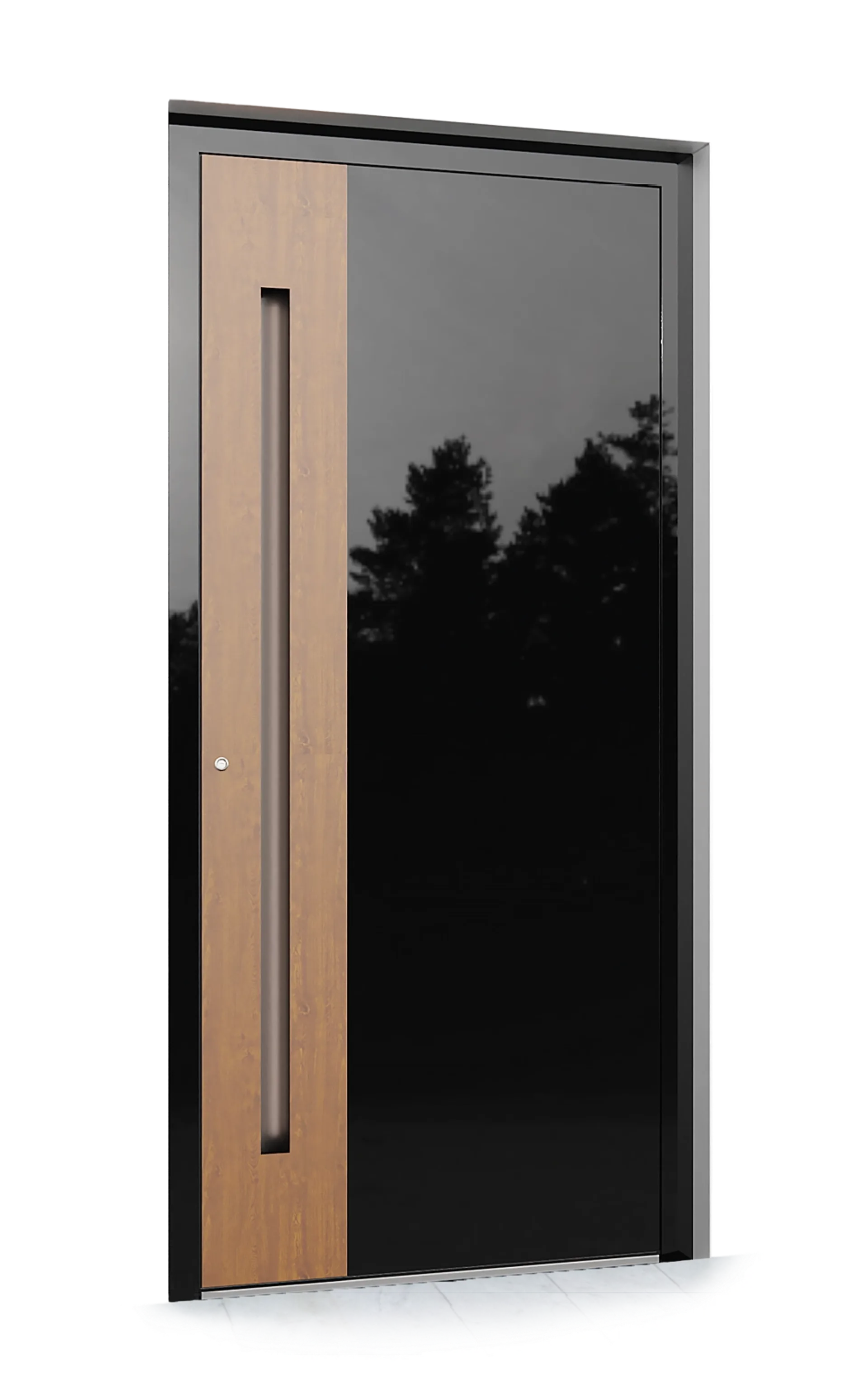 Ușă exterior aluminiu Thiral L736 — product render