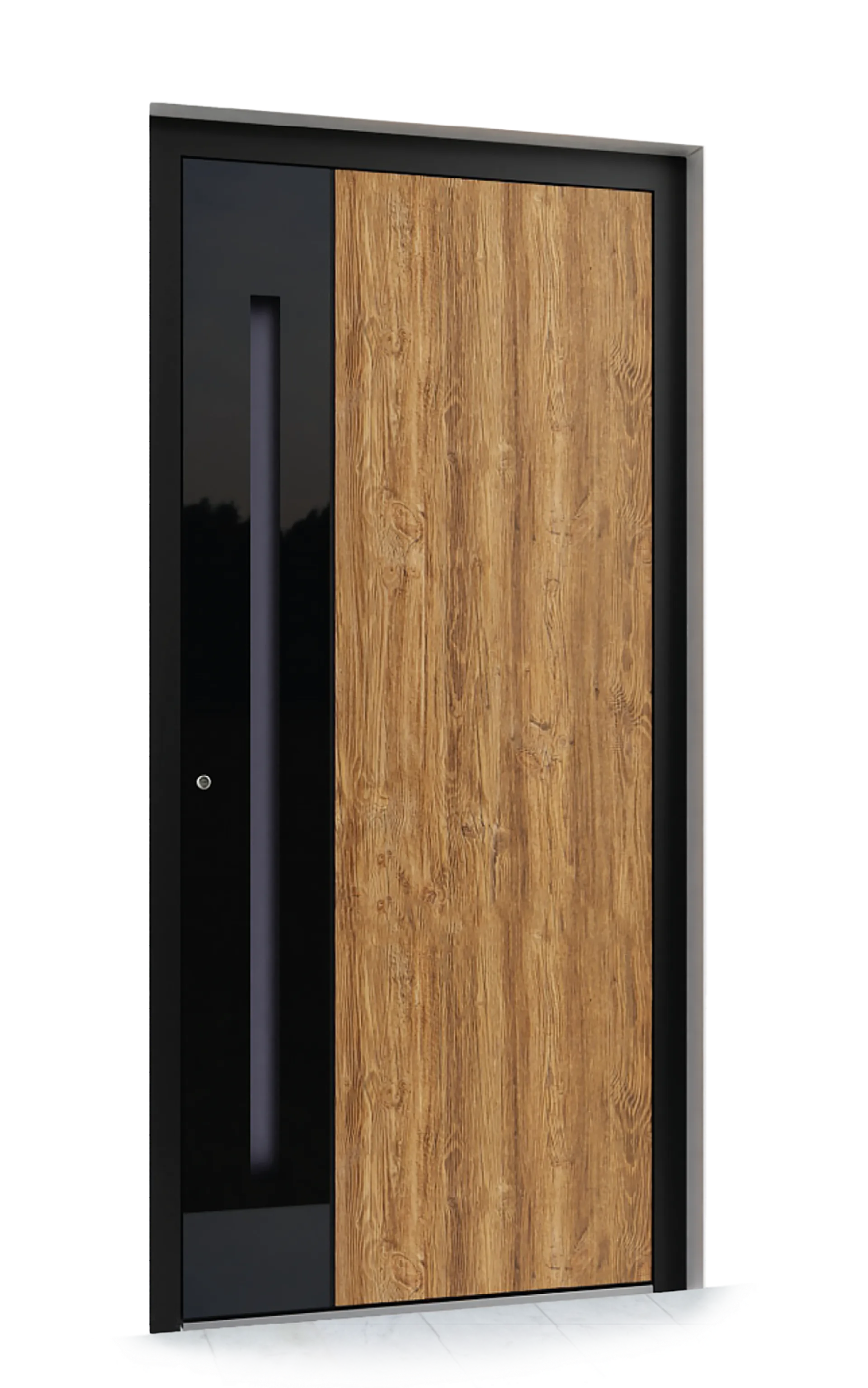 Ușă exterior aluminiu Thiral L742 — product render