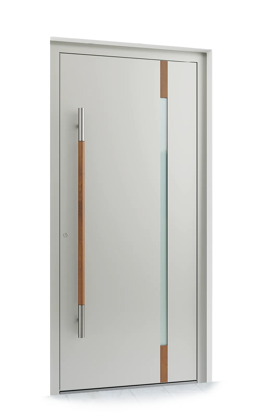 Ușă exterior aluminiu L152 — Aluminiu