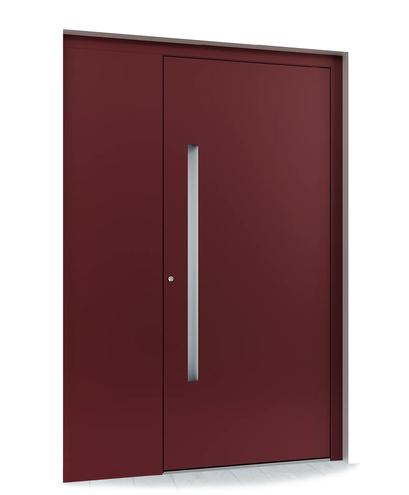 Ușă exterior aluminiu L200 — Aluminiu