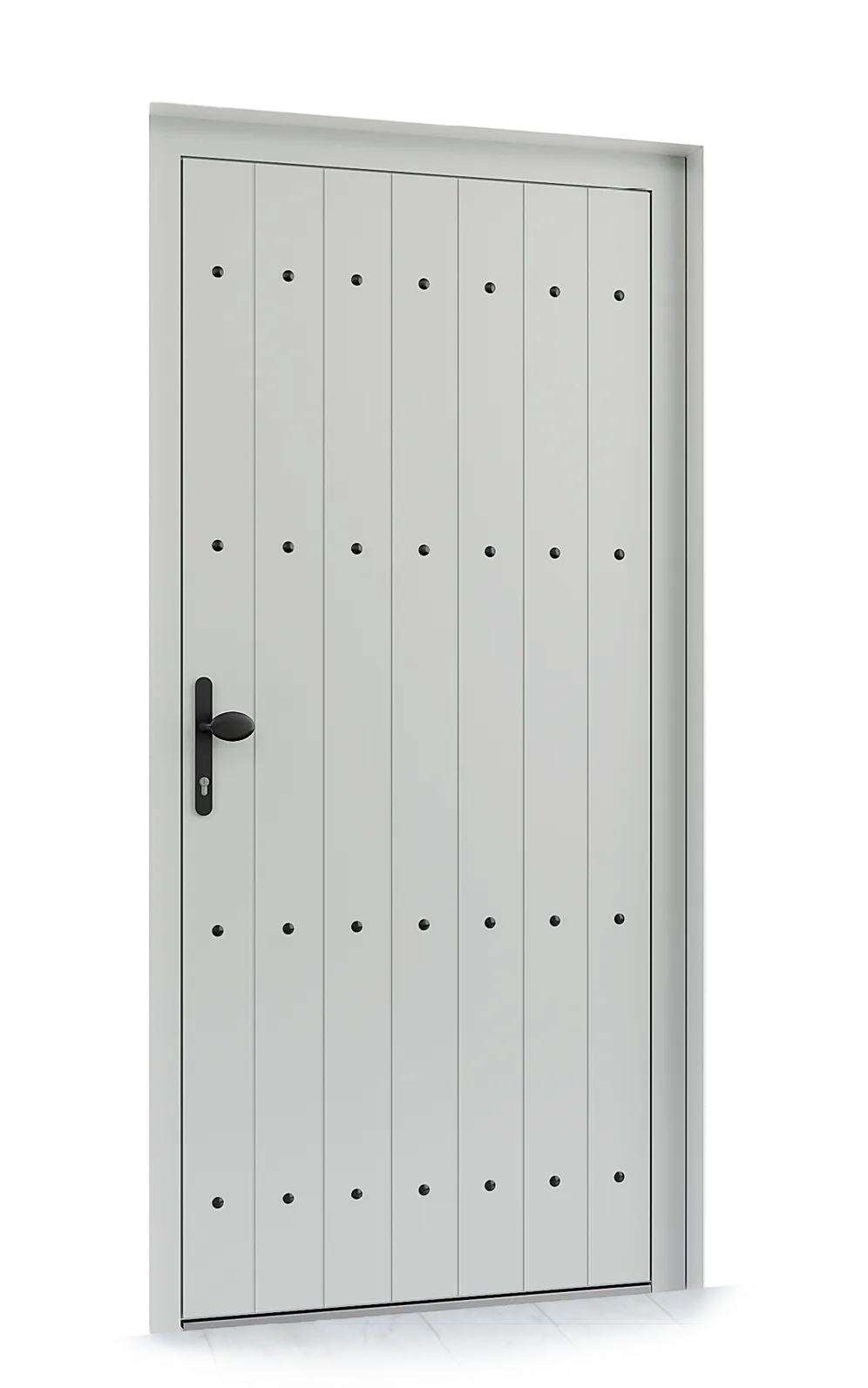 Ușă exterior aluminiu L231 — Aluminiu