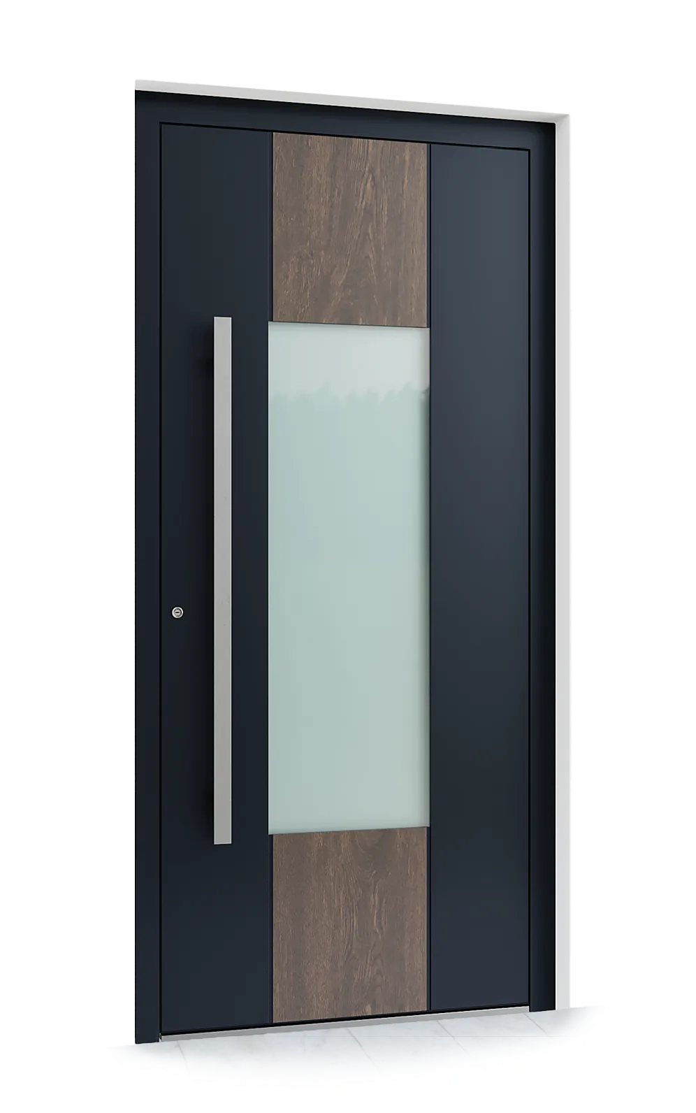 Ușă exterior aluminiu L251 — Aluminiu