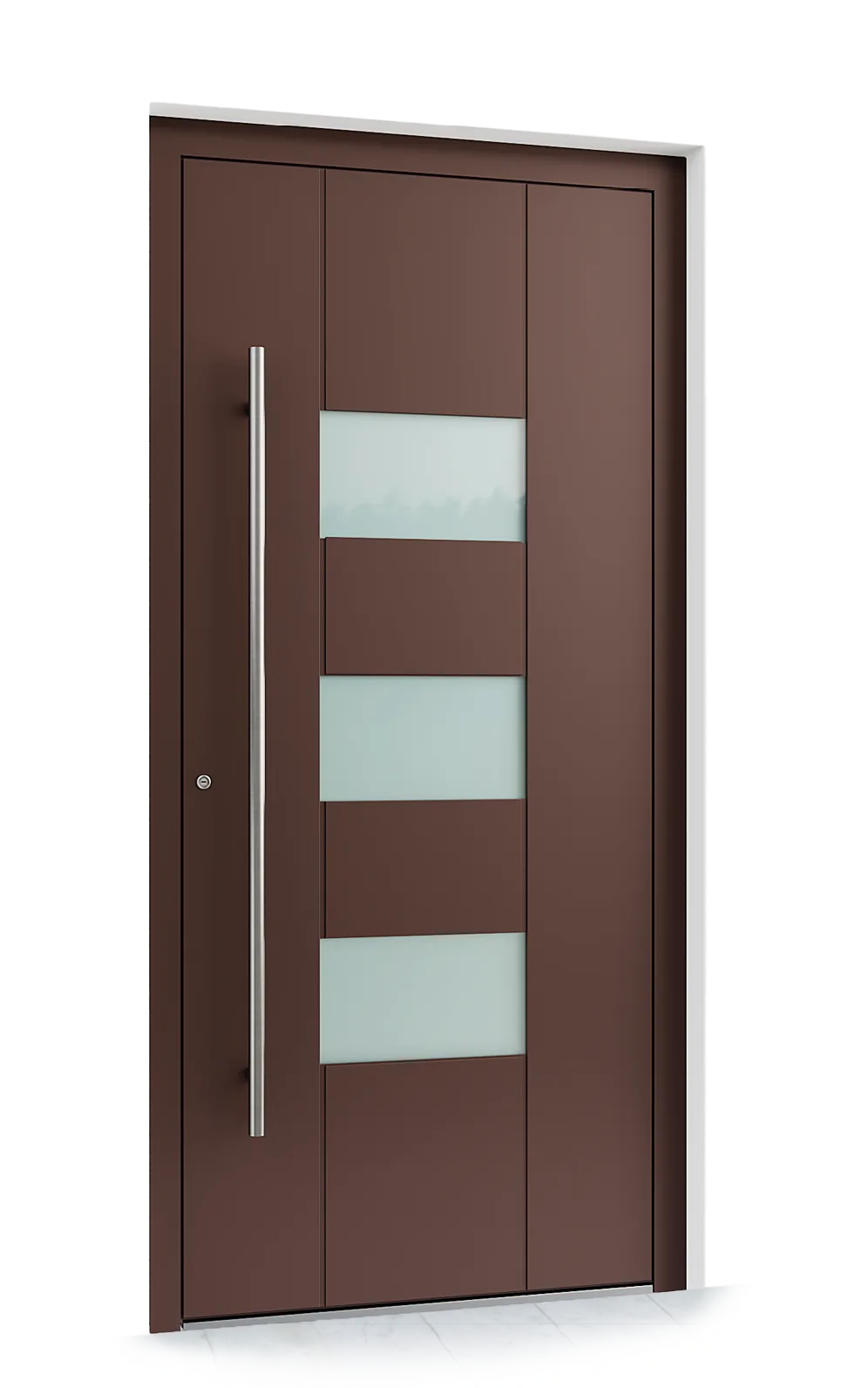 Ușă exterior aluminiu L260 — Aluminiu