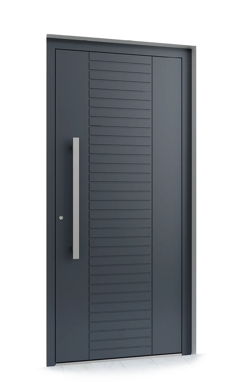 Ușă exterior aluminiu L280 — Aluminiu