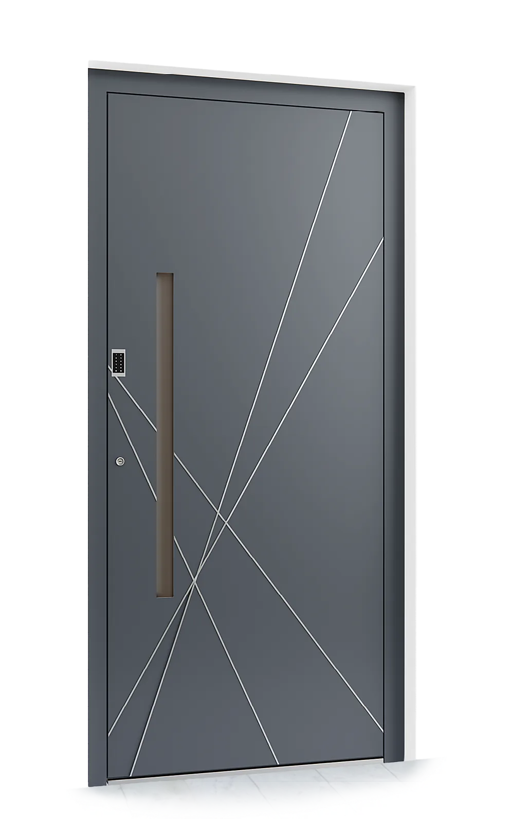 Ușă exterior aluminiu L290-10 — Aluminiu