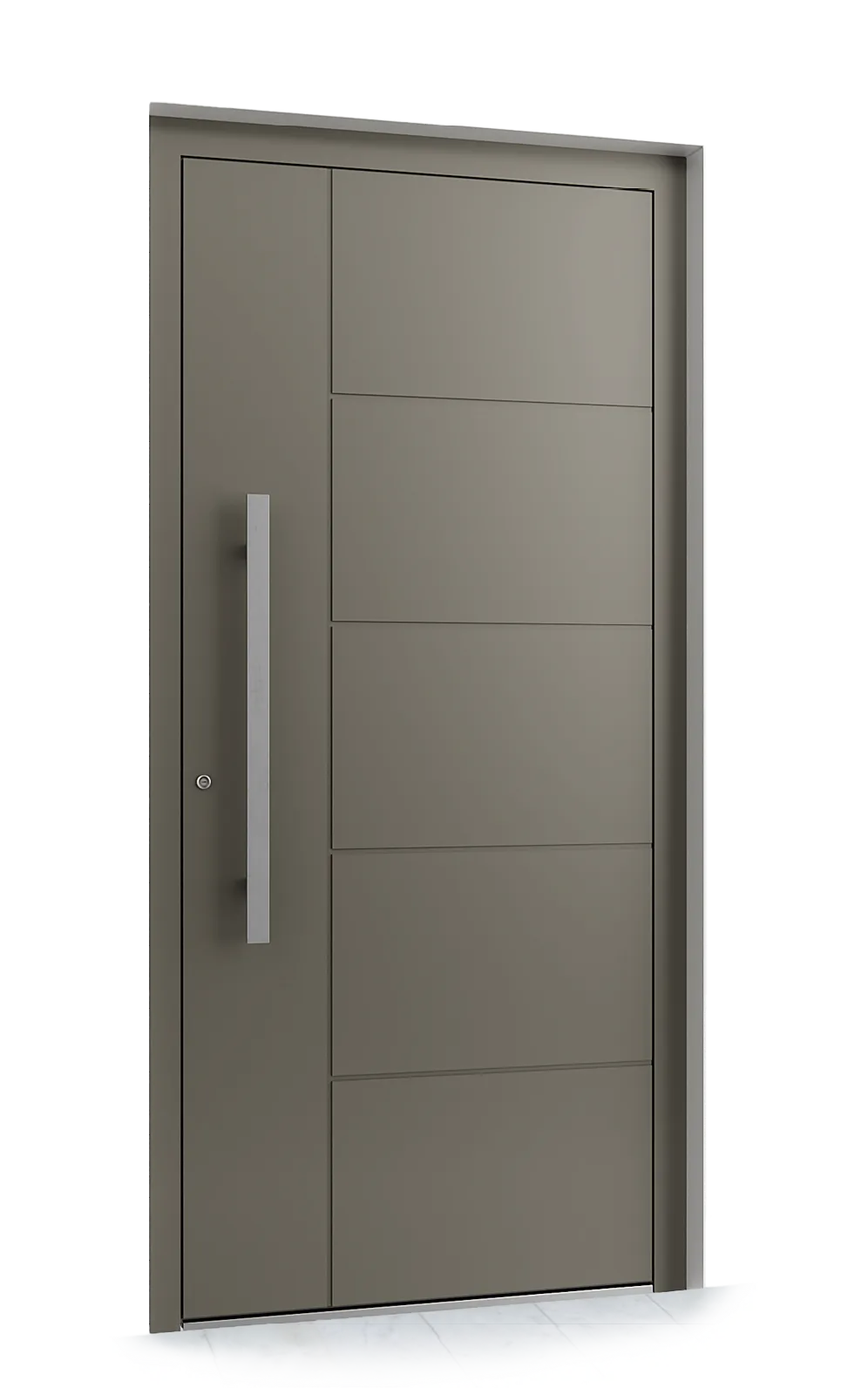 Ușă exterior aluminiu L302 — Aluminiu