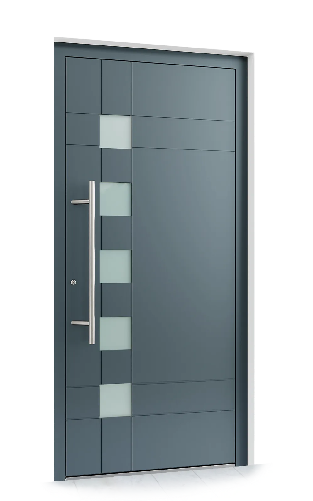 Ușă exterior aluminiu L400 — Aluminiu