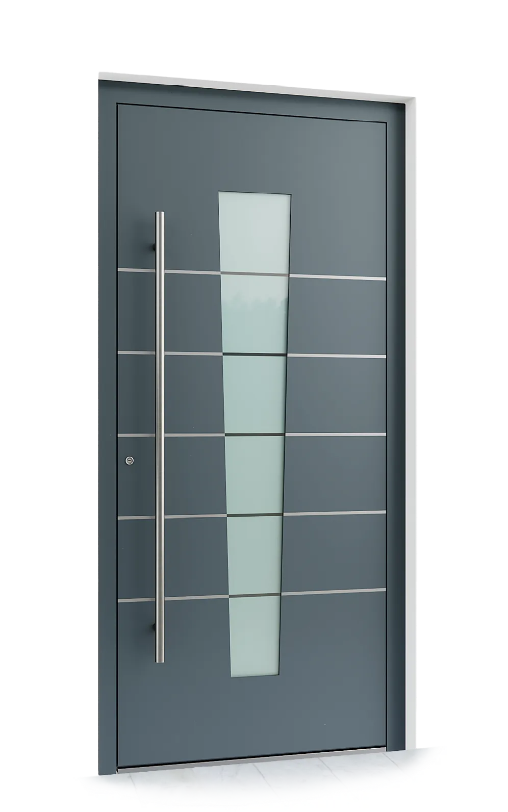 Ușă exterior aluminiu L432-10 — Aluminiu