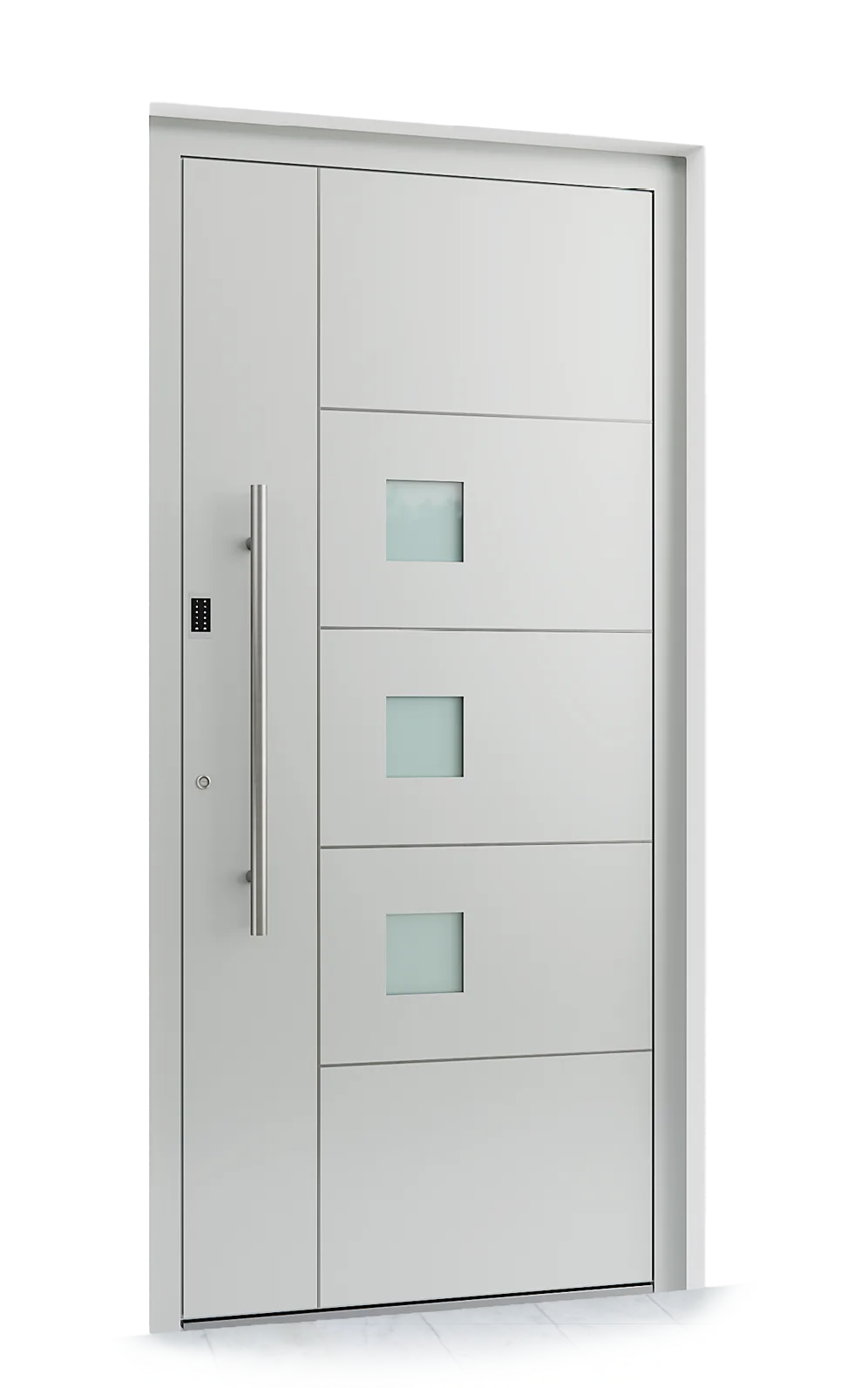 Ușă exterior aluminiu L514 — Aluminiu