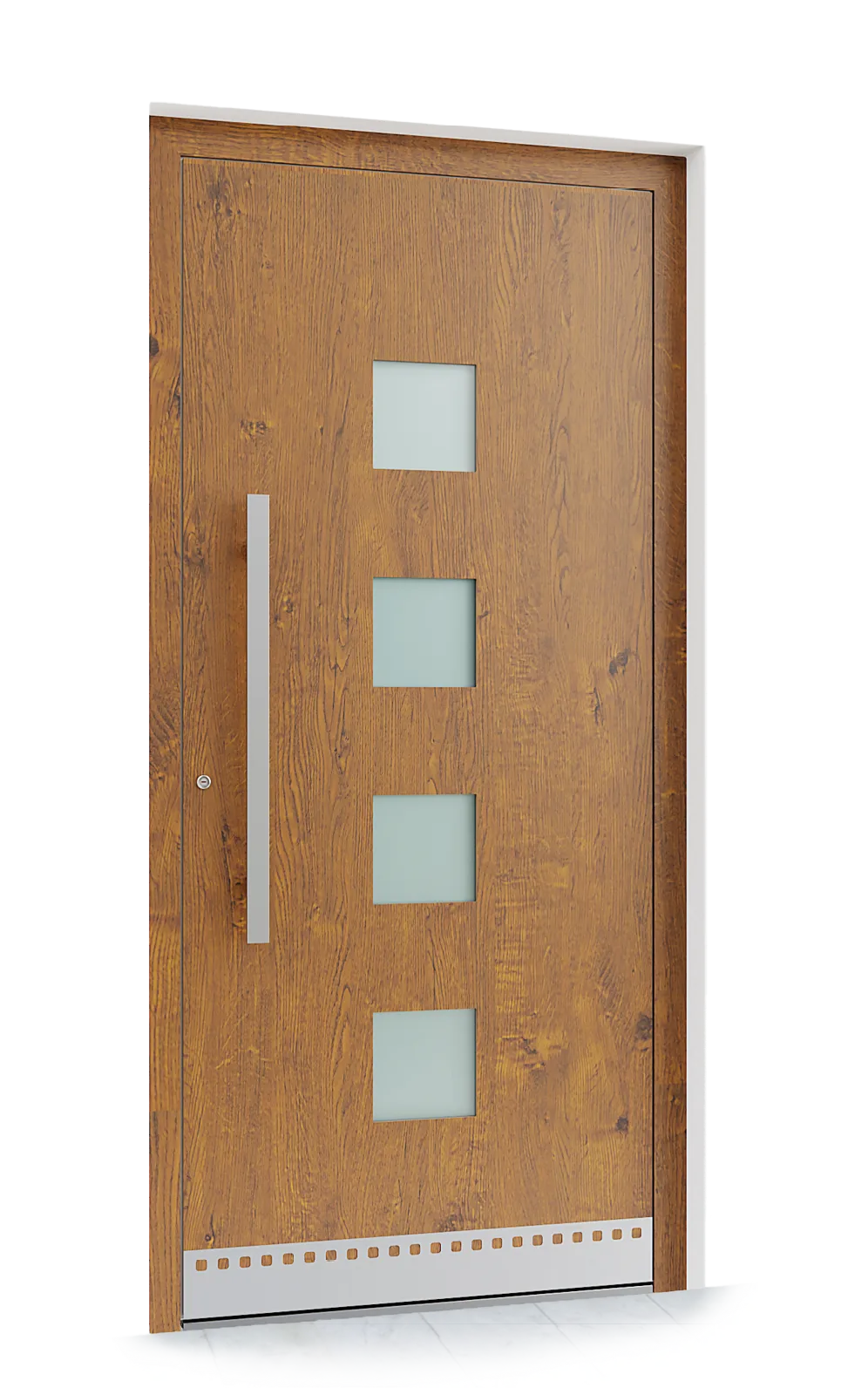 Ușă exterior aluminiu L531 — Aluminiu