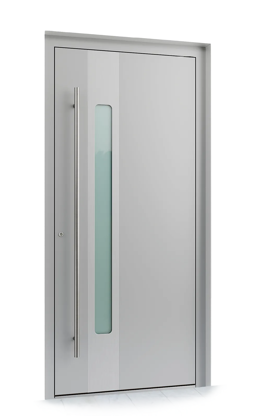 Ușă exterior aluminiu L554-1 — Aluminiu