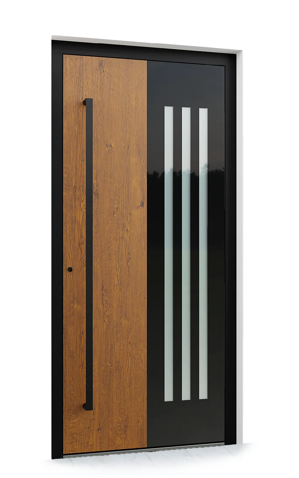 Ușă exterior aluminiu L701 — Aluminiu