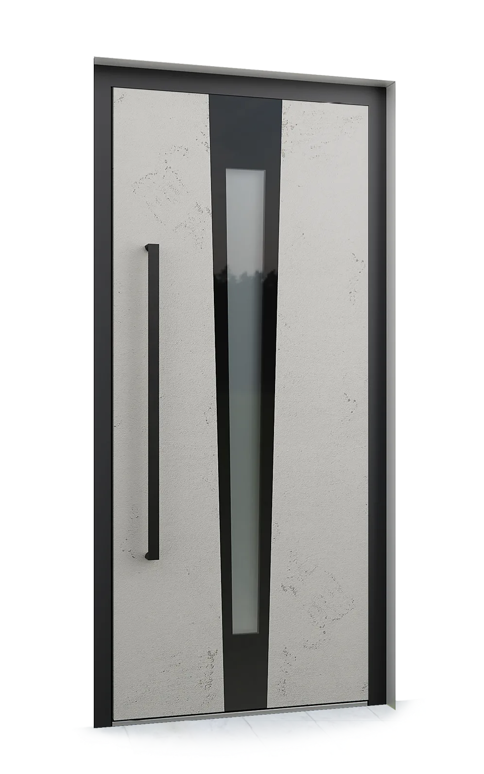 Ușă exterior aluminiu L721 — Aluminiu