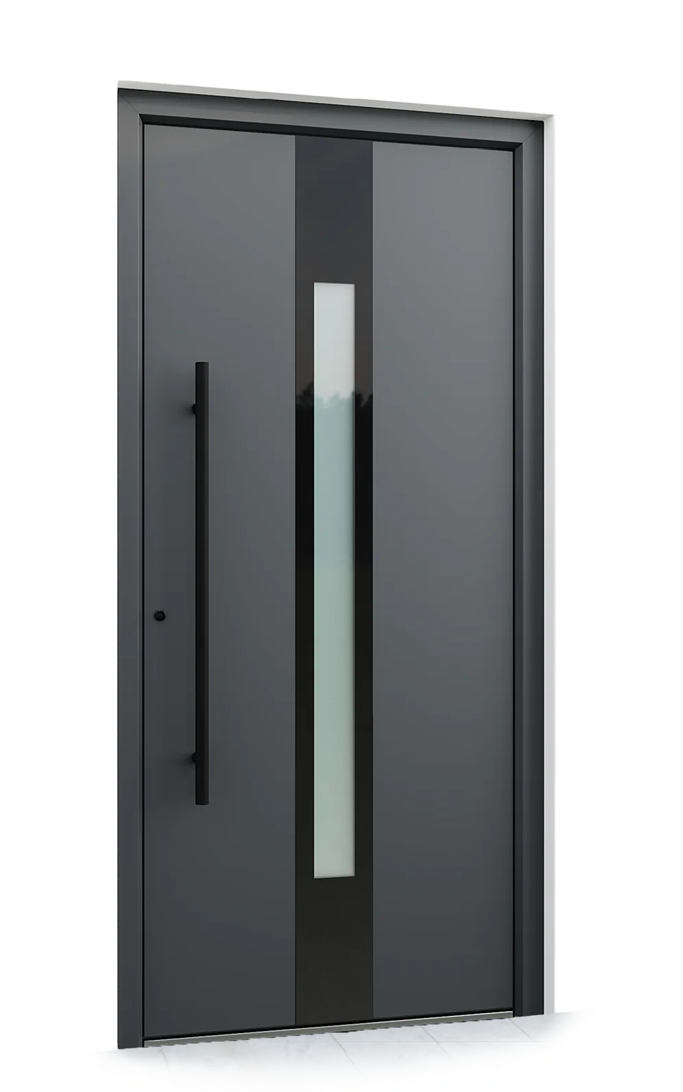 Ușă exterior aluminiu L731 — Aluminiu